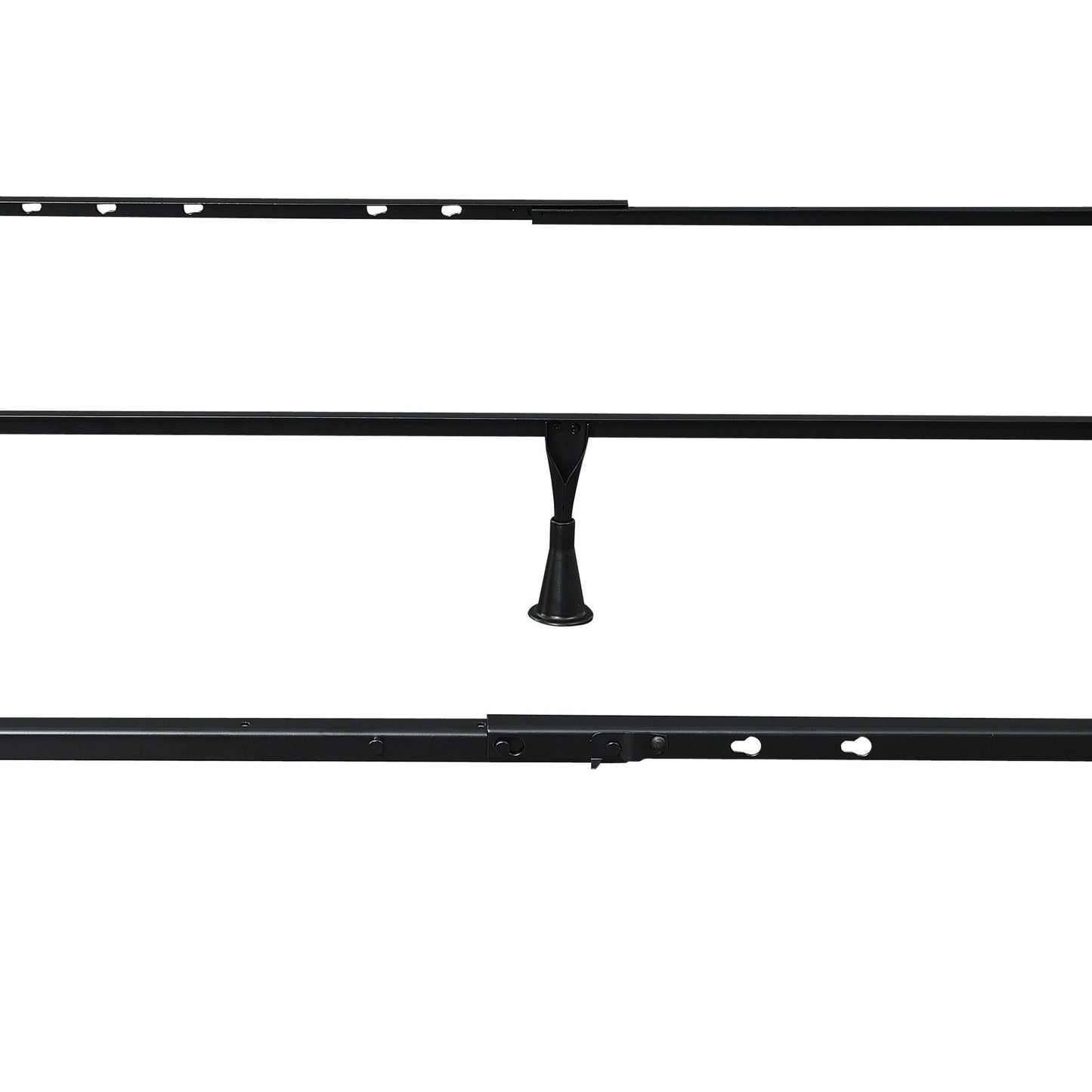 Metal Frame - Twin/Full/Queen Metal Bed Frame - Black