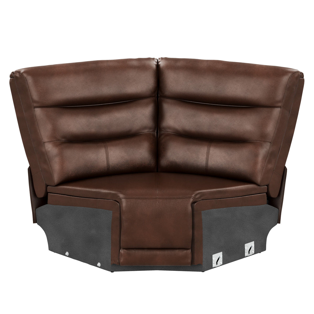 Duluth - Leather Corner Wedge - Porter Brown
