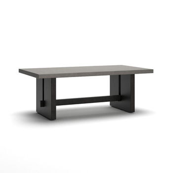 Salina Bay - Rectangular Cocktail Table - Black / Gray