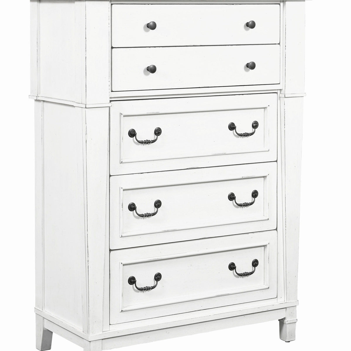 Stoney Creek - 5-Drawer Chest - Weathered White