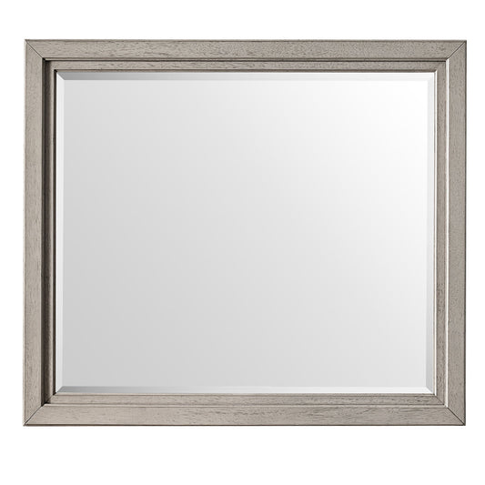 Coronado - Mirror With 1" Beveled Edge And Dresser Attachments - Khaki