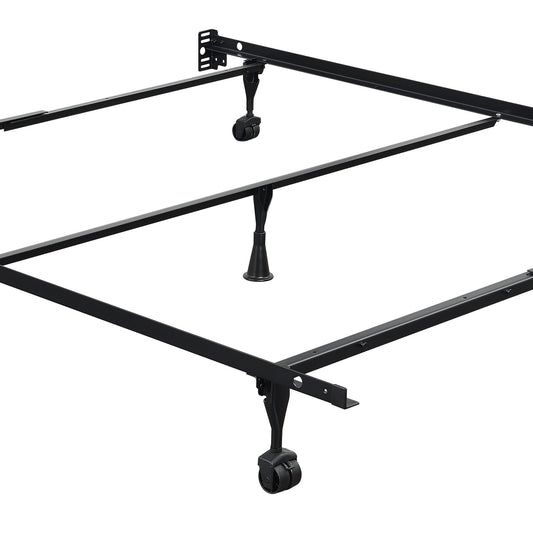 Metal Frame - Twin/Full/Queen Metal Bed Frame - Black