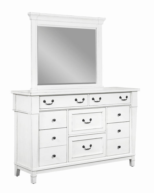 Stoney Creek - Mirror - Weathered White