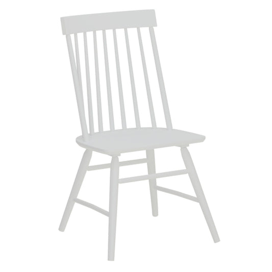 Midland - Dining Chair With Solid Wood Construction - White