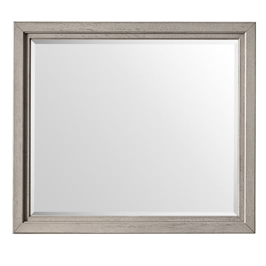 Coronado - Mirror With 1" Beveled Edge And Dresser Attachments - Khaki