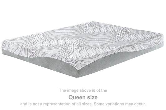 8 Inch Memory Foam - Queen Mattress - White