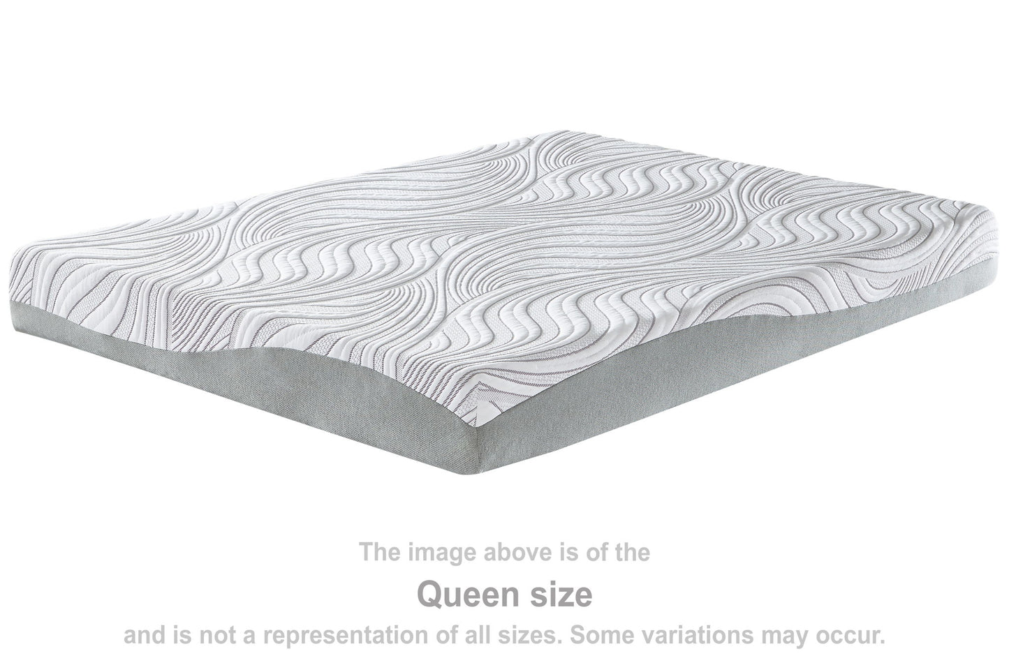 8 Inch Memory Foam - Full Mattress - White