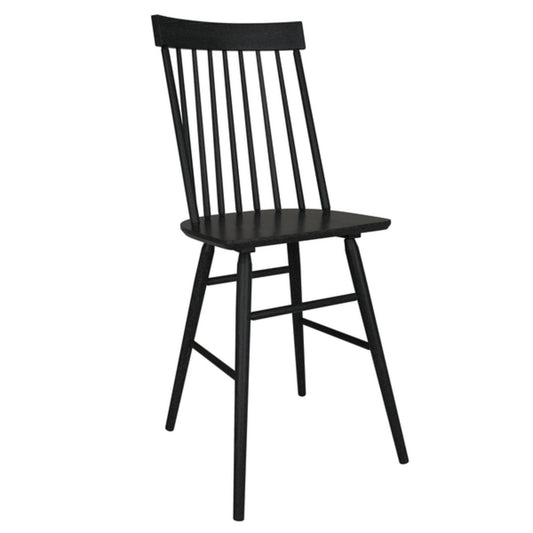 Midland - Counter-Height Chair With Solid Wood Construction - Black
