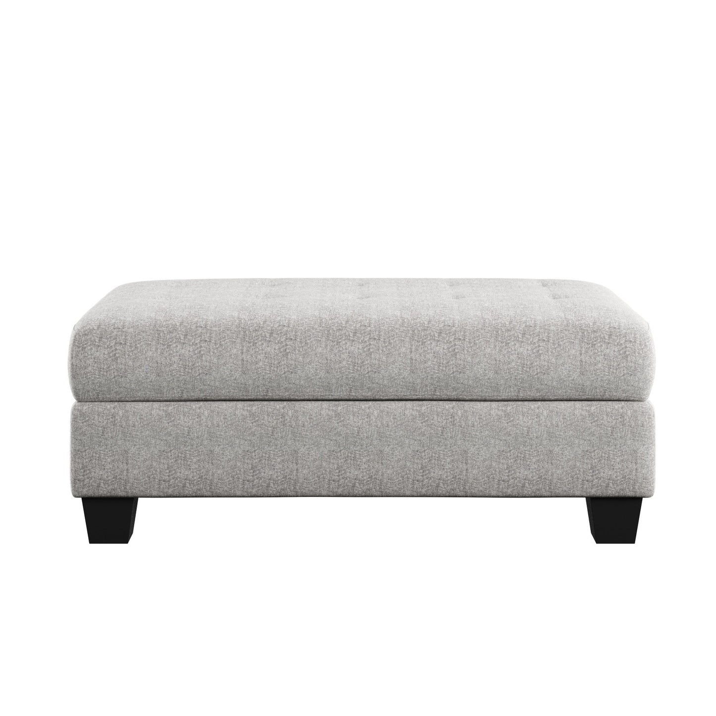Myles - Storage Ottoman - Overcast