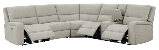 Medford - Fabric Sectional - Driftwood Tan