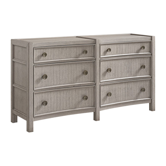 Coronado - 6-Drawer Dresser With Removable Jewelry Tray, Felt- And Cedar-Lined Drawers - Khaki