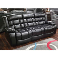 Picture of Blanche Black Reclining Sofa