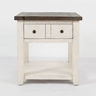 Picture of Madison County White End Table