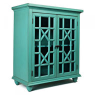 Picture of Turquoise Accent Cabinet