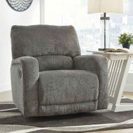 Picture of Wittlich Slate Swivel  Glider Recliner