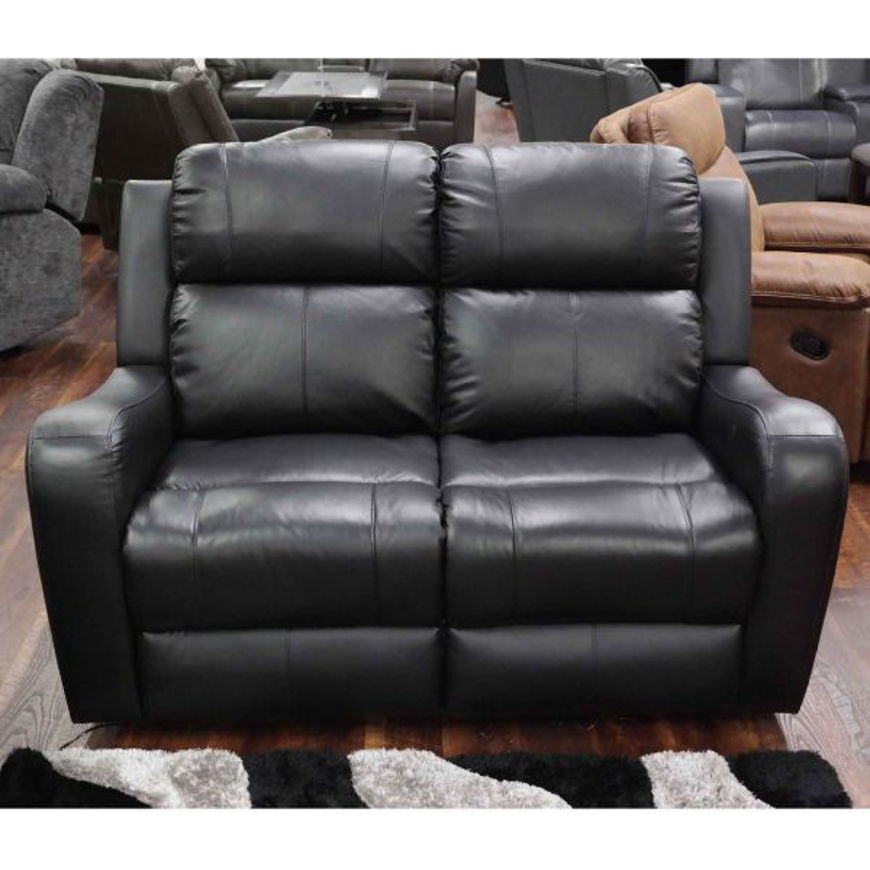 Picture of Cortana Leather Power Loveseat