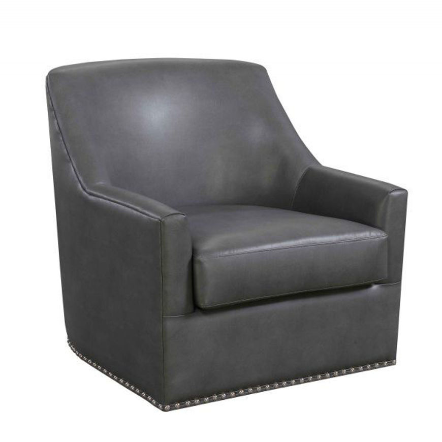 Picture of Patricia Charcoal Swivel Chair