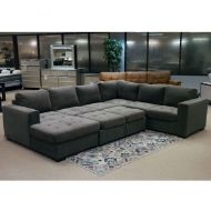 Picture of Posh Smoke 3 Pc LAF Sectional