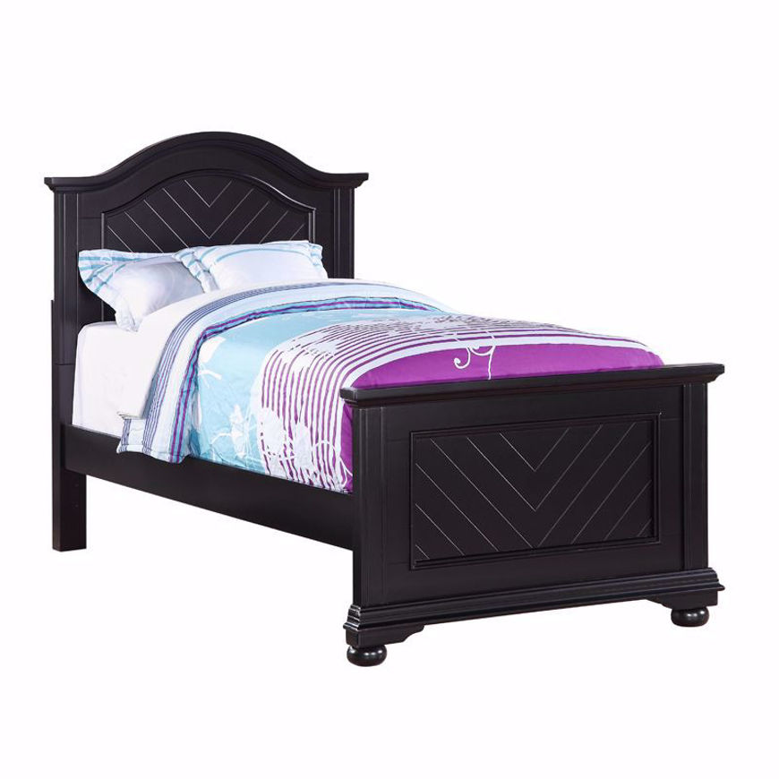 Picture of Brook Black Twin Bed