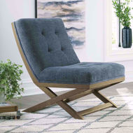 Picture of Sidewinder Blue Accent Chair