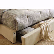 Picture of Norrister Beige King Storage Bed