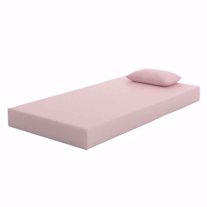 Picture of  7" Bailey Pink Twin Mattress 