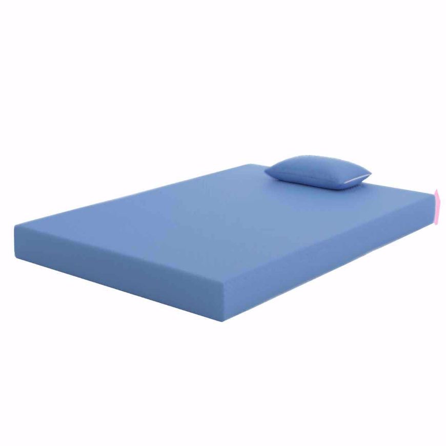 Picture of 7" Bailey Blue Full Mattress