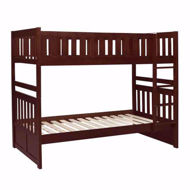 Picture of Twin Bunkbed Merlot