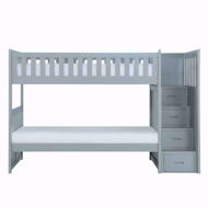 Picture of Twin Step Bunkbed-Gray