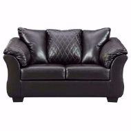 Picture of Betrillo Black Loveseat DISCONTINUED ASHLEY