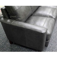 Picture of Chino Grey Leather Loveseat