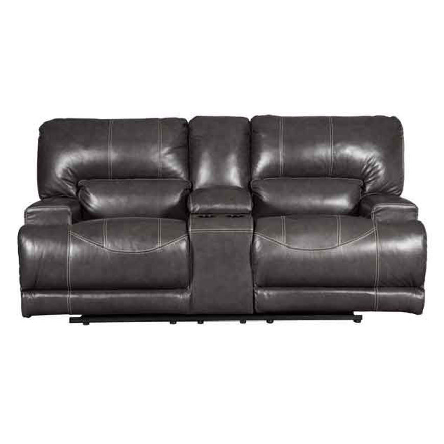 Picture of McCaskill Power Leather Loveseat