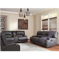 Picture of McCaskill Power Leather Loveseat