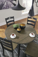 Picture of Froshburg 5 Pc Drop Leaf Round Dining Set