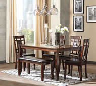 Picture of Bennox 6 Pc Dining Table Set