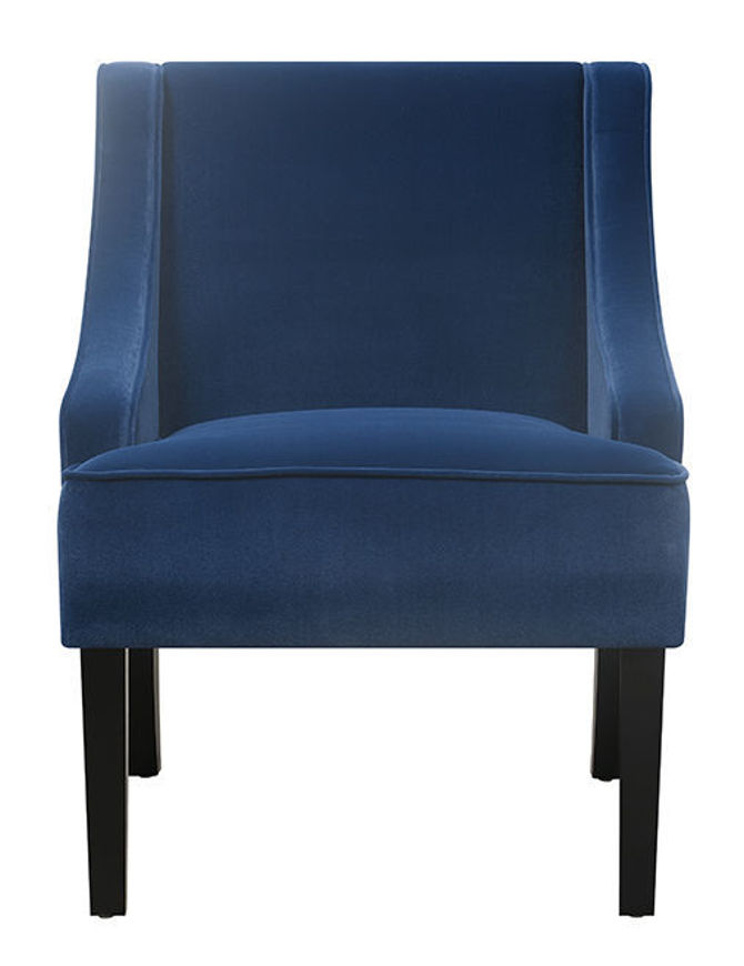 0003944 Navy Blue Accent Chair 870 