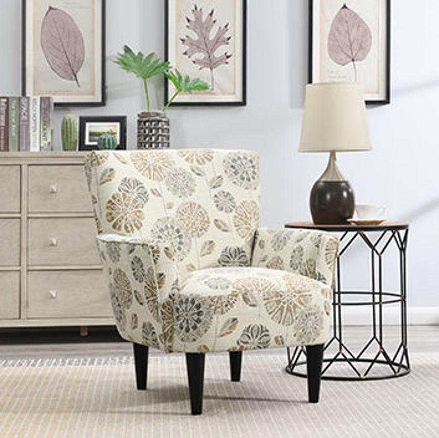 0003982 Taupe Accent Chair 870 