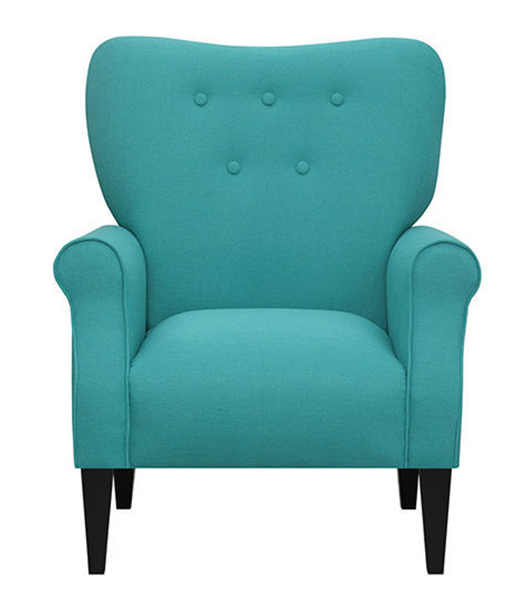 0004066 Teal Blue Accent Chair 870 