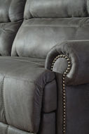 Picture of Austere Grey Reclining Loveseat
