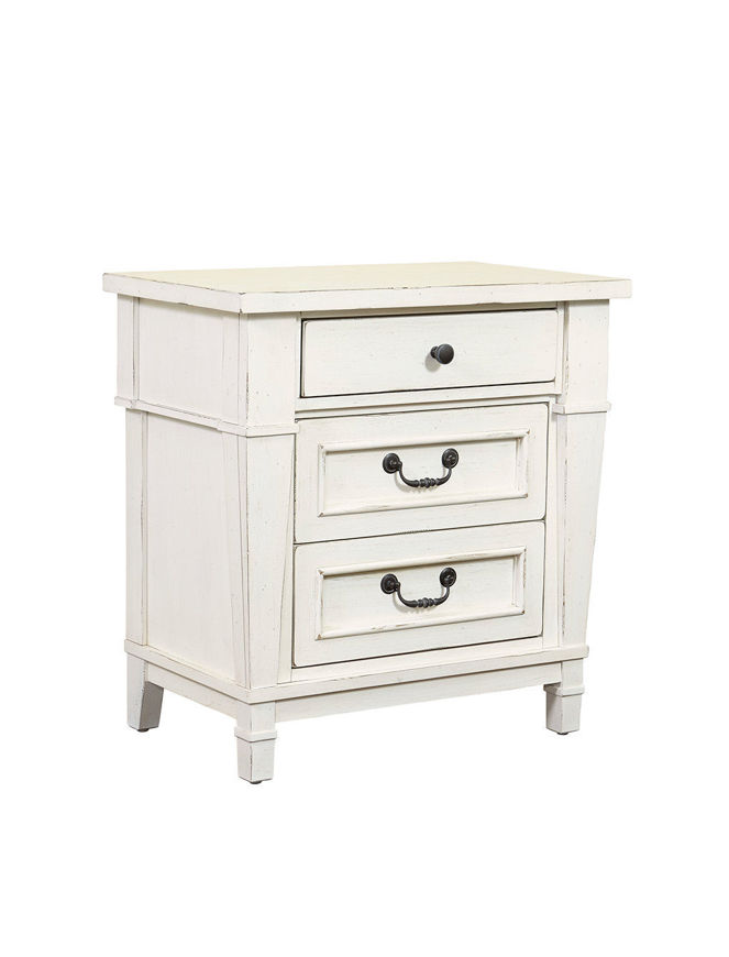 Picture of Stoney Creek  3 Drawer Nightstand