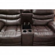 Picture of Badland Chocolate Reclining Loveseat