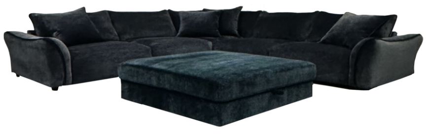 Picture of Luster Blue 3PC Sectional