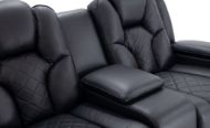 Picture of Seville Black Power Reclining Loveseat