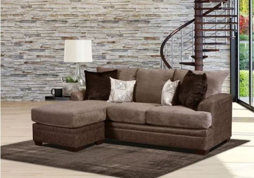 Picture of Akan Mocha 2PC RSF Chaise Sectional