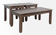 Picture of Eros Chestnut 3PC Table Set