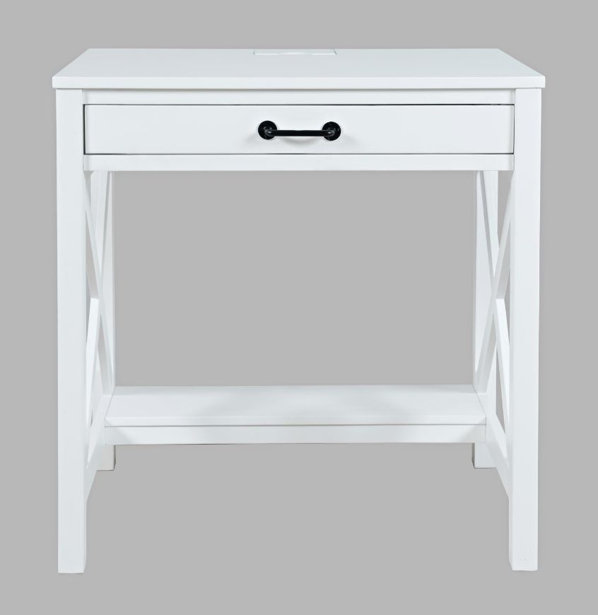 Picture of Hobson White Desk w/Power
