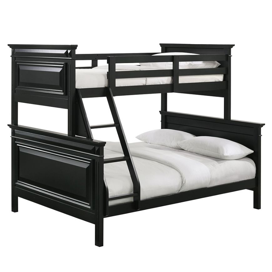 Picture of Calloway Black Twin over Full Bunk Bed