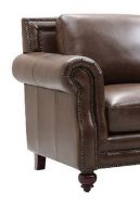 Picture of Bayliss Rustic Brown Leather Chair