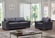 Picture of Blackwell Black Leather Sofa
