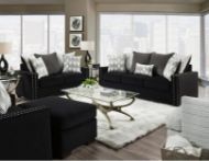 Picture of Vogue Ebony 2PC Sofa & Loveseat (Sold as Set Only)